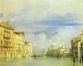El Gran Canal Paisaje marino romántico Richard Parkes Bonington Venecia